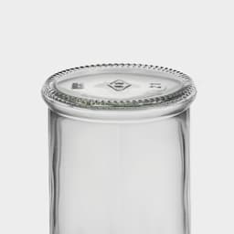 Банка для сыпучих продуктов Доляна «Стелла», 150 мл, 6×11.5 см, стекло, прозрачная