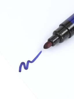 Маркер перманентный Centropen 8566, синий, узел 5.0 мм, линия 2.5 мм