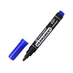 Маркер перманентный Centropen 8566, синий, узел 5.0 мм, линия 2.5 мм