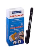 Маркер перманентный Centropen 2846, чёрный, узел 2.0 мм, линия 1 мм