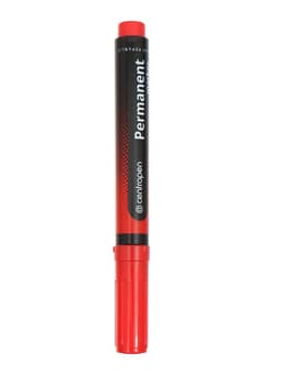 Маркер перманентный Centropen 8566, красный, узел 5.0 мм, линия 2.5 мм