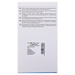 Маркер перманентный Centropen 8566, красный, узел 5.0 мм, линия 2.5 мм
