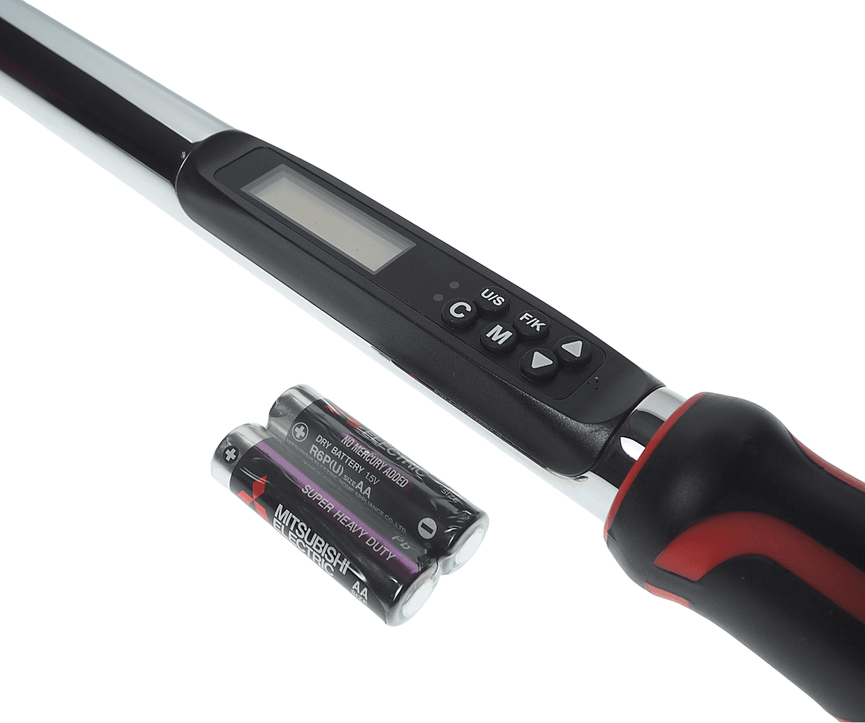 Ключ динамометрический 1/2" с цифровой индикацией, усилие затяжки 17-340Nm, длина 665мм JTC /1 JTC-1465