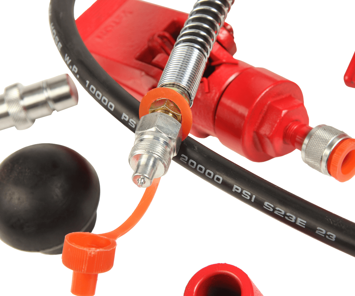 Набор для кузовных работ гидравлический, усилие 4т (в кейсе) 17 предметов JTC /1 JTC-HD204