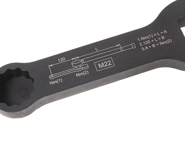 Ключ для тормозных суппортов грузовых автомобилей 12-гранный 3/4 х 22мм JTC JTC-5595-M22