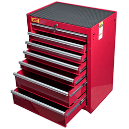 Тележка инструментальная 7 секций, резиновый коврик в комплекте JTC /1 JTC-5640