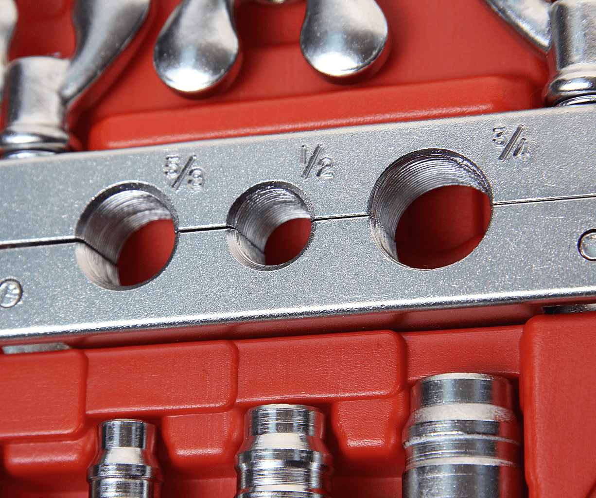 Набор для резки и развальцовки трубок, дюймовые размеры (в кейсе) JTC /1 JTC-5633