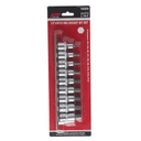 Набор насадок HEX 1/2" H4-H14 9 предметов JTC /1 JTC-H409H