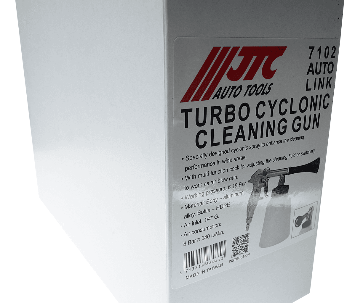 Пневмоочиститель, соединит. штуцер-1/4"РТ JTC JTC-7102