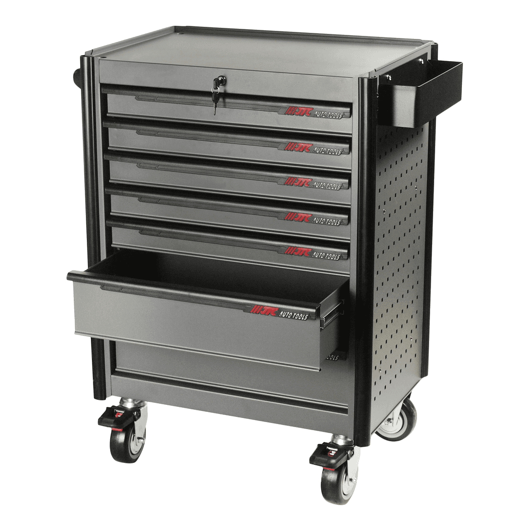 Тележка инструментальная 7 секций, в комплекте с набором инструментов (279 предметов) JTC /1 JTC-5021+279