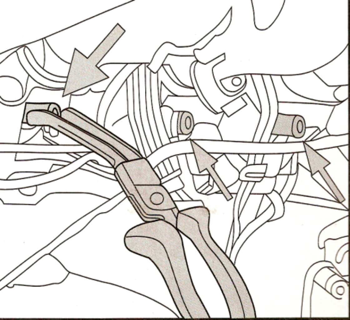 Клещи для коннектора свечи накаливания (MERCEDES, BMW, VW, AUDI и др.) JTC /1 JTC-4758