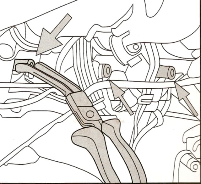 Клещи для коннектора свечи накаливания (MERCEDES, BMW, VW, AUDI и др.) JTC /1 JTC-4758