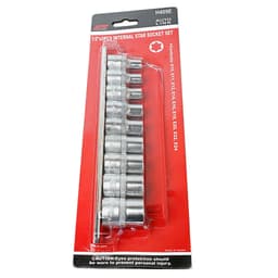 Набор головок торцевых TORX 1/2" E10-E24 9 предметов JTC /1/6/24 JTC-H409E