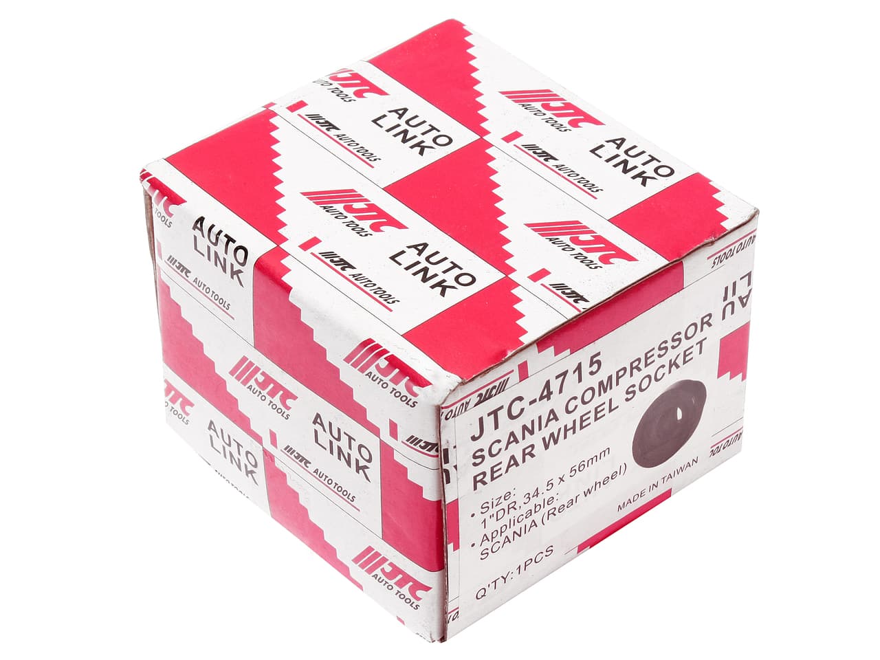 Головка для снятия пальца задней рессоры 1" 34.5 х 56мм (SCANIA) JTC /1 JTC-4715