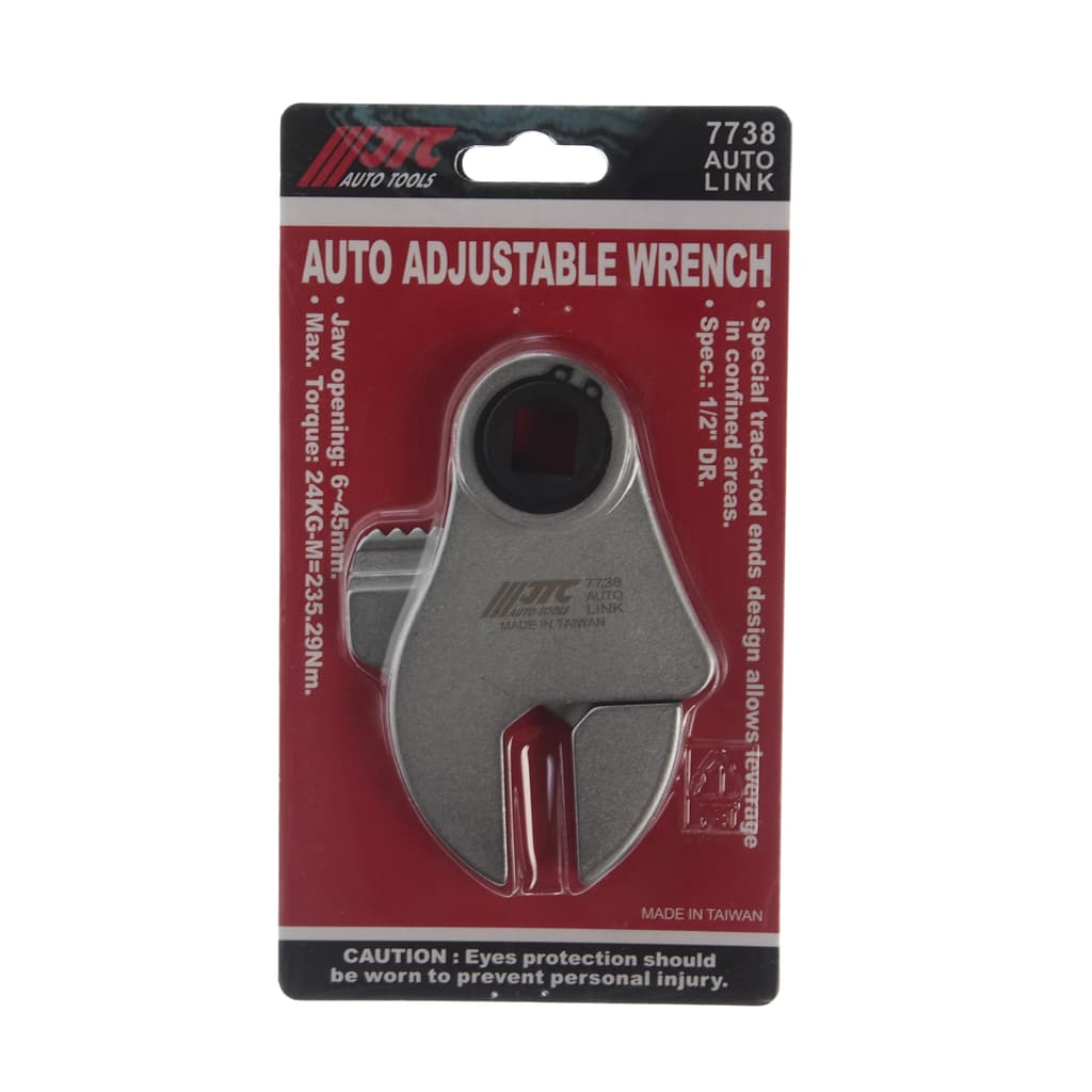 Ключ рожковый самозажимной 1/2, захват 6-45мм JTC /1 JTC-7738