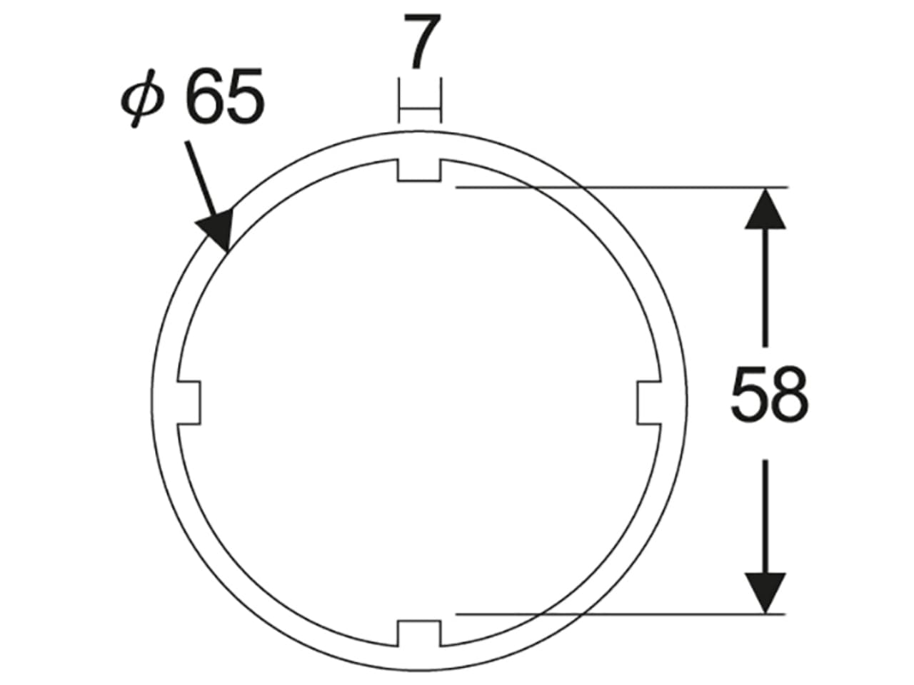 Головка для гаек 8-скоростной КПП 3/4" х 58мм (SCANIA) JTC /1 JTC-4191