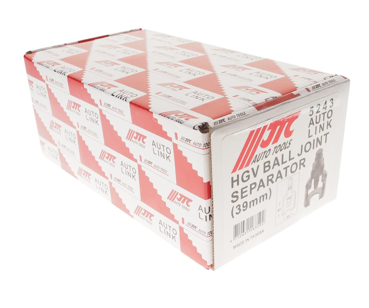 Съемник шаровых опор (грузовые авто) зев 39мм JTC /1/24 JTC-5243