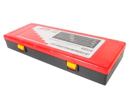 Набор ключей рожковых 6-24мм двухсторонних (в кейсе) 10 предметов JTC /1 JTC-K6103