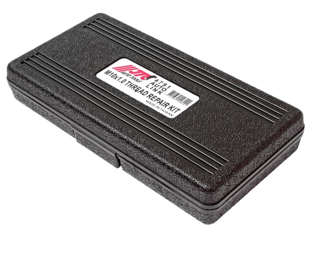 Набор для восстановления резьбы (вставки M10x1.0, длина 13.5мм, 10шт) 14 предметов JTC /1 JTC-4791