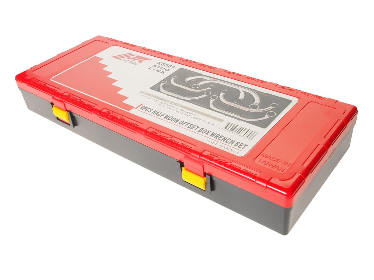 Набор ключей накидных С-образных (в кейсе) 6шт JTC /1/8 JTC-K6061