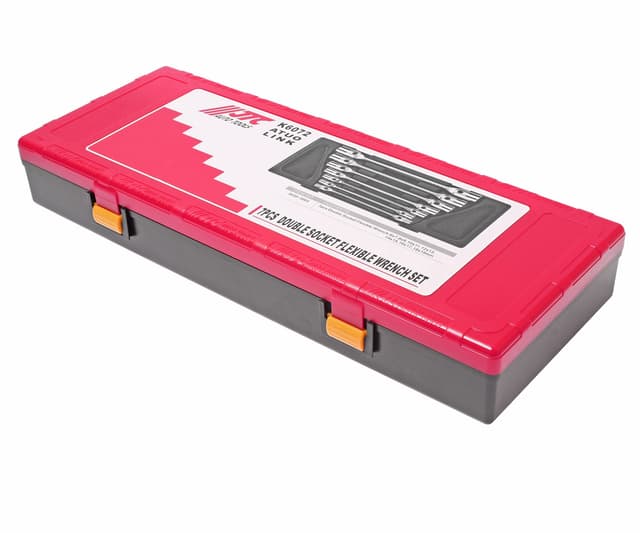 Набор ключей торцевых шарнирных 6-19мм (в кейсе) 7шт JTC /1/8 JTC-K6072