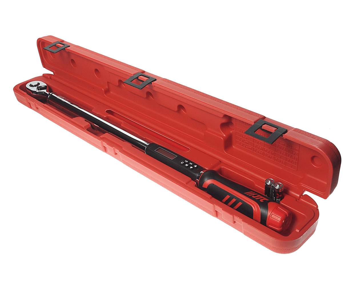 Ключ динамометрический 1/2" с цифровой индикацией, усилие затяжки 17-340Nm, длина 665мм JTC /1 JTC-1465