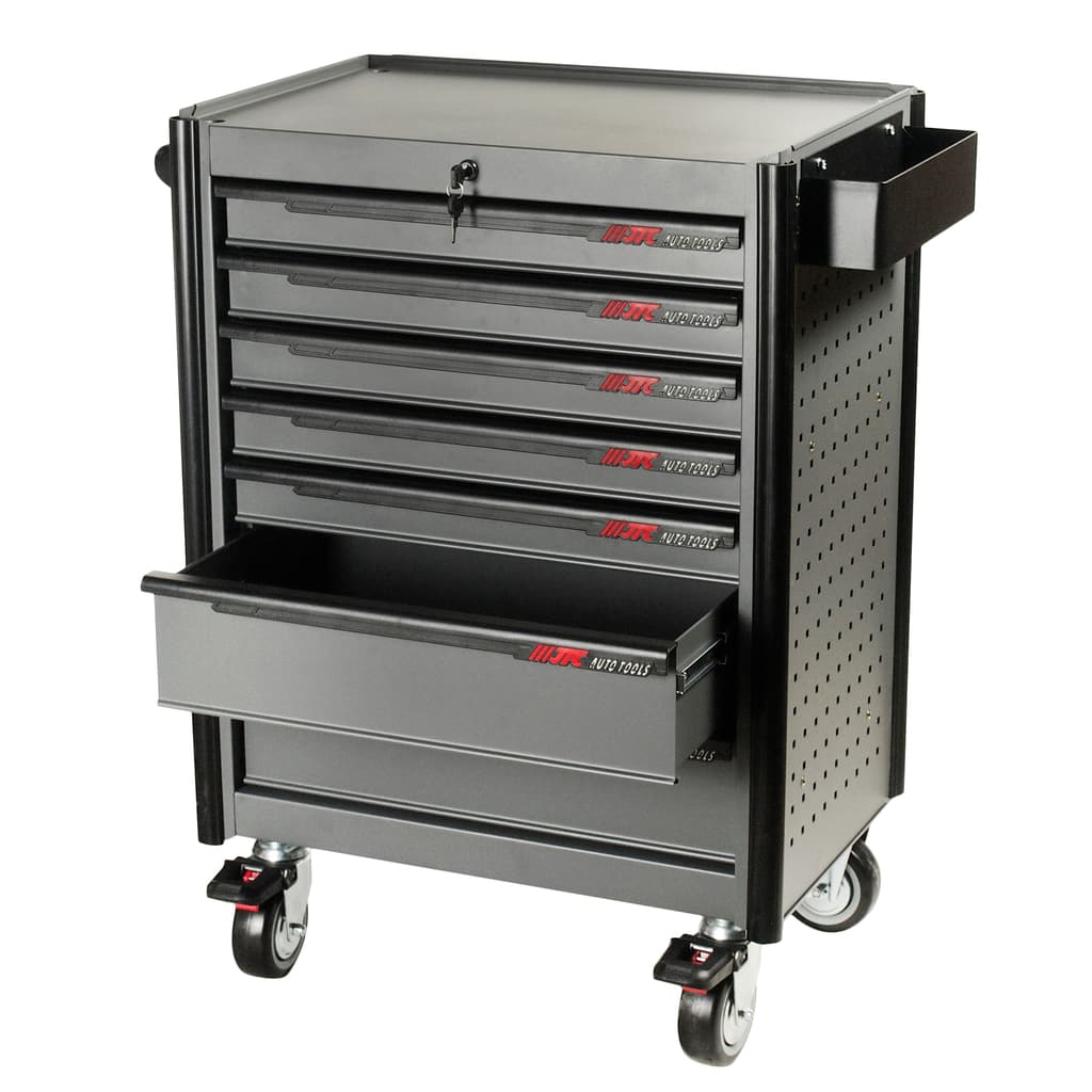 Тележка инструментальная 7 секций, в комплекте с набором инструментов (225 предметов) JTC /1 JTC-5021+225