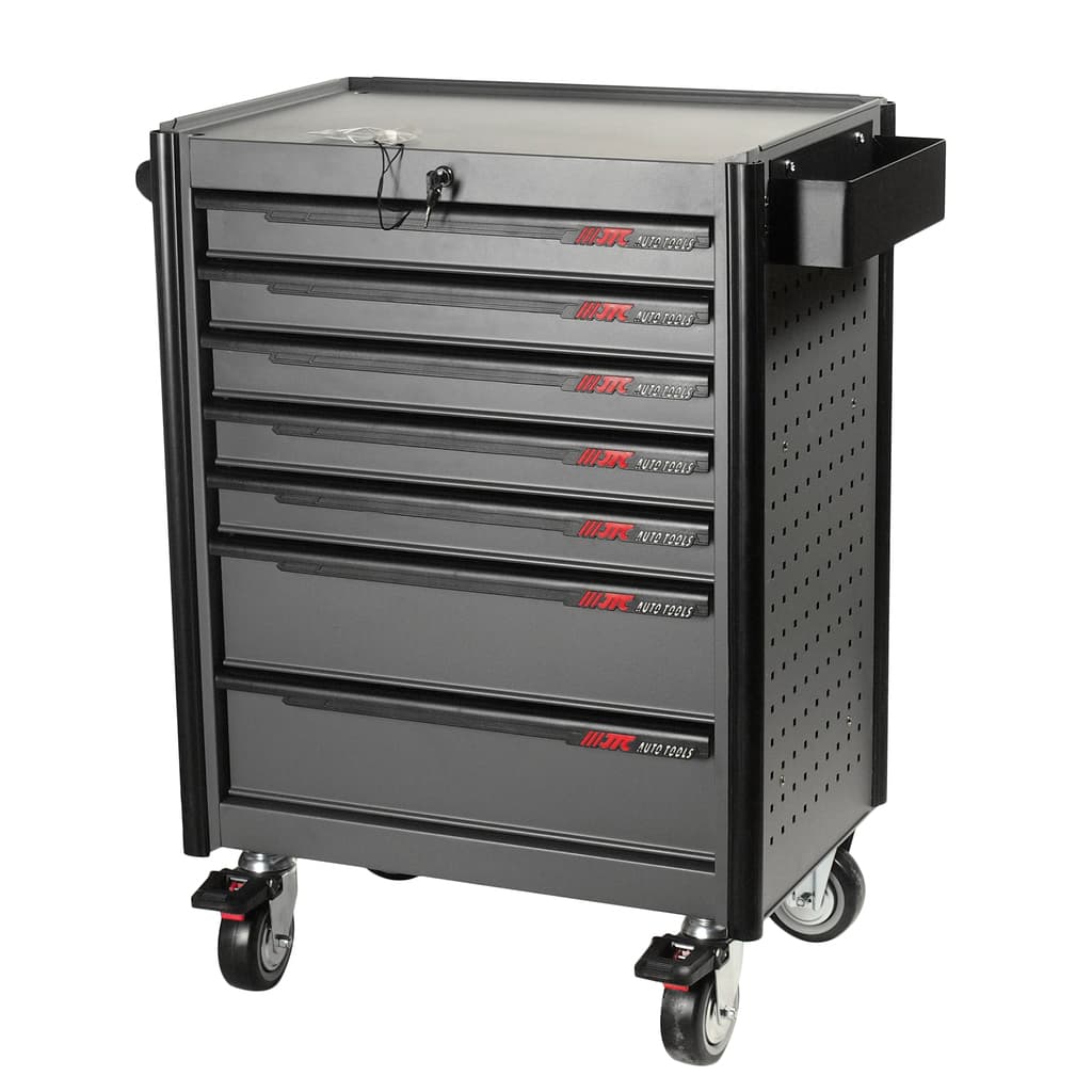 Тележка инструментальная 7 секций, в комплекте с набором инструментов (225 предметов) JTC /1 JTC-5021+225