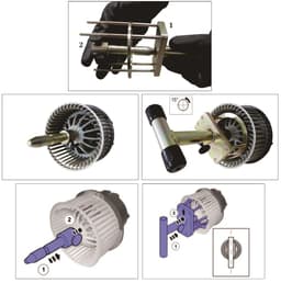 Съемник мотора отопителя VOLVO S60, S80, XC60, XC70, V70 после 2007г. JTC /1 JTC-4433