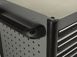 Тележка инструментальная 7 секций, в комплекте с набором инструментов (279 предметов) JTC /1 JTC-5021+279