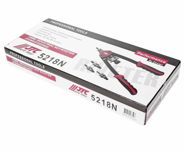 Заклепочник ручной резьбовой 5; 6; 8; 10мм, общая длина 325мм JTC /1 JTC-5218N