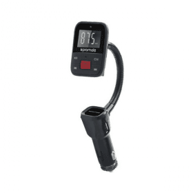 FM-модулятор Promate FM16 автомобильный FM-трансмиттер, 4EQ. SD/USB/Audio
