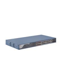 Коммутатор сетевой PoE HIKVISION DS-3E1326P-EI (2xUplink 100Mb/s, 24xPoE 100Mb/s/) 370W