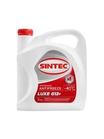 Антифриз Sintec Luxe красный G12+, 5 кг