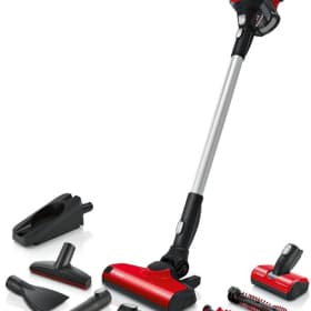 Аккумуляторный пылесос Bosch BBS61PET2, Unlimited ProAnimal, 18 В, до 30 мин, красный