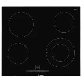 Электрическая варочная панель Bosch PKF675FP2E, 60 см, 4 зоны, стеклокерамика, чёрная