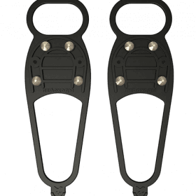 Диск олимпийский ONLYTOP, обрезиненный, с тройным хватом, 10 кг, d=50 мм