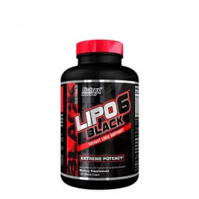 Жиросжигатель Lipo 6 Black INTL 120 капсул