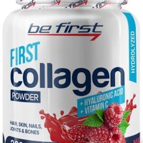 Препарат для суставов Be First "Collagen + hyaluronic acid + vitamin C 200 гр