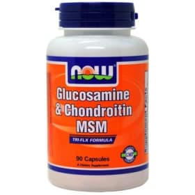 Препарат для суставов Now Glucosamine-Chondroitin-MSM 90 капсул