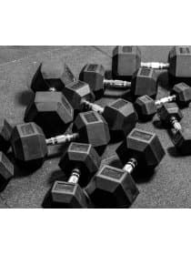 Гантеля гексагональная Yousteel 20 кг