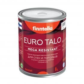 Краска интерьерная Gestalt EURO TALO Матовая (темные тона) 1л