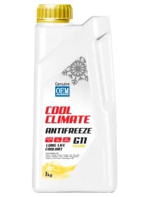 Антифриз COOL CLIMATE GOLD -40 жёлтый 0.9 л