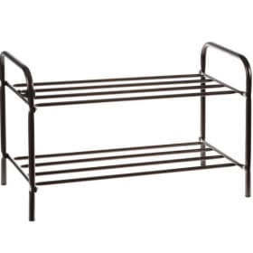 Подставка для обуви 2-х полочная 80см медный