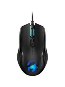 Мышь Genius Ammox X1-600, Оптическая, 3200dpi, 4 кнопки, проводная, подсветка, USB, 1,8м, Черный