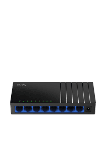 Сетевой коммутатор CUDY GS108D 8-Port Gigabit Ethernet SwitcH, 8 10/100/1000M RJ45 Ports, IGMP Snooping, Loop Detection/Prevention, 802.1p/DSCP QoS, Desktop Metal Case, Power Saving, Plug and Play, Wall-Mount