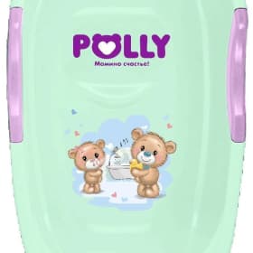 Ванна детская ПОЛИМЕРБЫТ "POLLY" с аппликатором "4342620 "