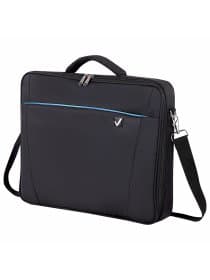 Сумка портфель BRAUBERG SYDNEY с отделением для ноутбука 17,3", откидная крышка, черная, 34х44х6 см, 240449