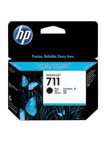 Картридж струйный для плоттера HP (CZ133A) DesignJet T120/T520, №711, черный, оригинальный, увеличенной емкости