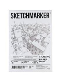 Калька А3 для печати и творчества, 90 г/м2, 250 листов, SKETCHMARKER, SM17310